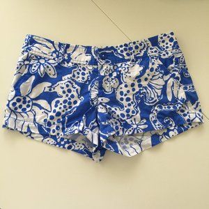 Lilly Pulitzer Walsh shorts Quahog Chowdah print